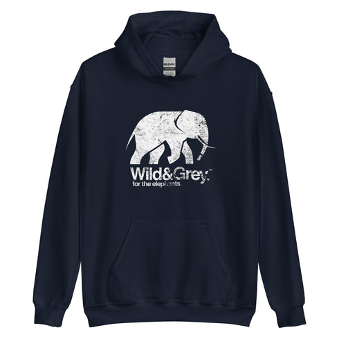 Elephant Tusker - Over Head Mens Hoodie